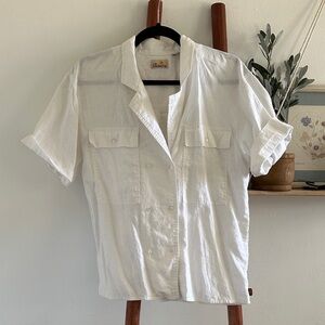 Vintage Liz Claiborne Linen blouse